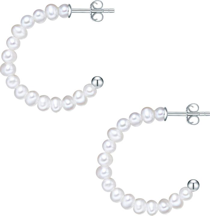 Immagine prodotto Valero Pearls Perle d'acqua dolce d'argento da donna - 15048 (Argento 925)