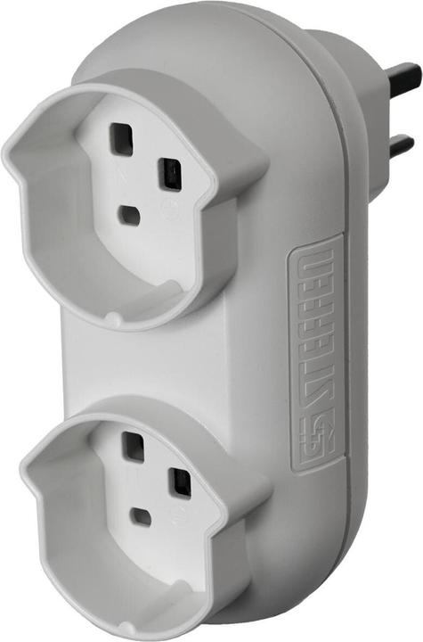 Steffen Multiple adapter STRONG 2xT25 (400V/16A) ws (Type 25, 2 x)