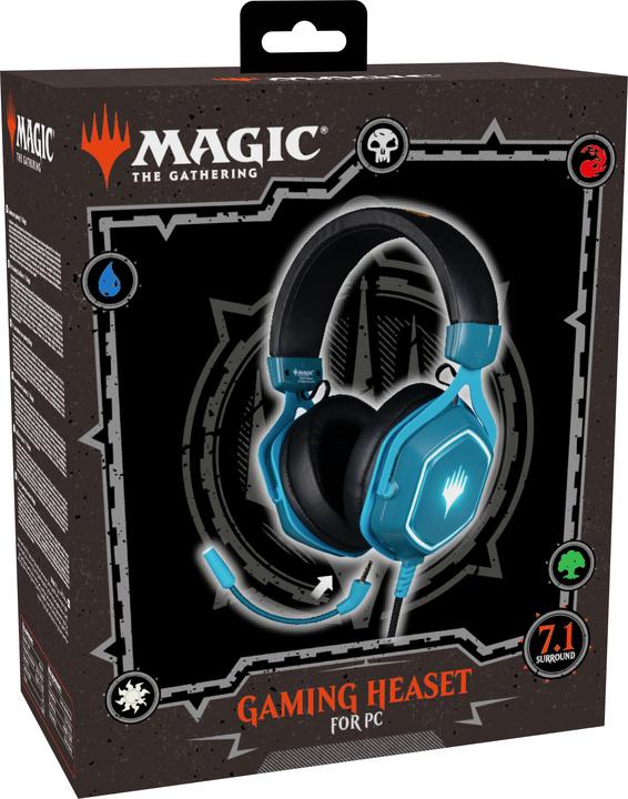 Immagine prodotto Konix Casque Gaming 7.1 Bleu - Magic The Gathering (Cablato)