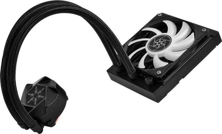 Immagine prodotto Silverstone SST-VD120-SLIM - Raffreddatore a liquido All-In-One sottile ad alte prestazioni, singolo 120 mm