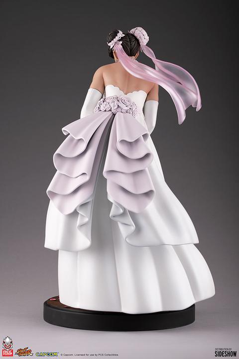 Actual product image PCS Street Fighter statuette 1/4 Wedding Chun-Li 39 cm
