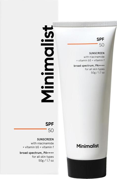 Minimalist Sunscreen SPF 50 (Sonnencreme, SPF 50, 50 g)