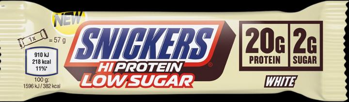 Produktbild Snickers Hi Protein Low Sugar Bar (Weisse Schokolade, 12 Stk., 570 g)