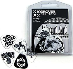 Grover Allman GA Picks Maori Multi Pack (5) (5 x, 0.80 mm)