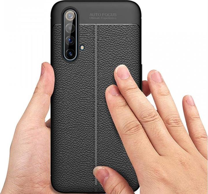 Actual product image Screenguard Realme X3 Superzoom Sleeve Leather Design TPU Cover (Realme X3 SuperZoom)