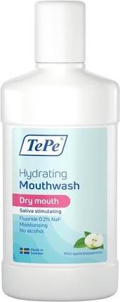 Image du produit TePe Rinçage Hydratant Bouche Sèche Douce Pomme Menthe Poivrée Rince-bouche Fluoride (Bains de bouche)