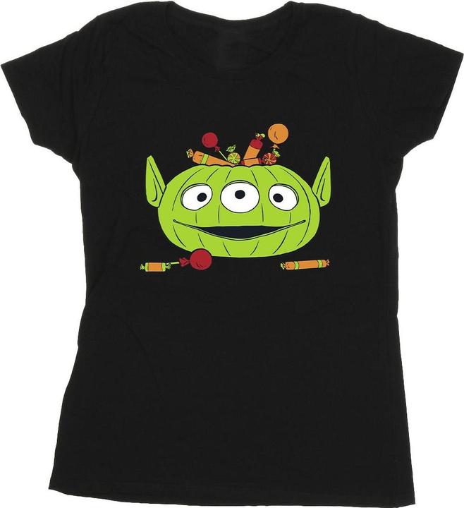 Toy Story Alien Pumpkin Basket TShirt Halloween (M)