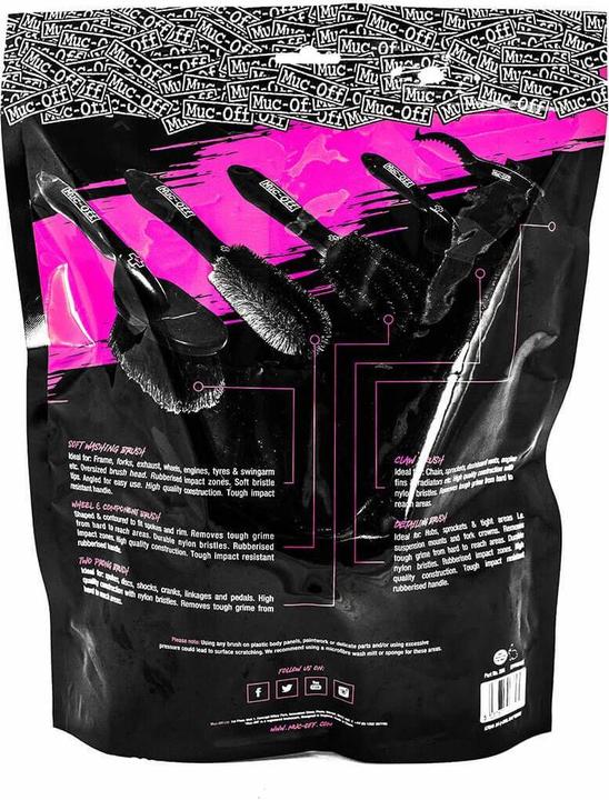 Produktbild Muc-Off 5er Bürstenset (5600 ml, Bürste)