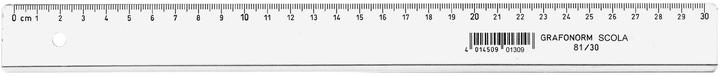 Produktbild Flachlineal Scola (30 cm)