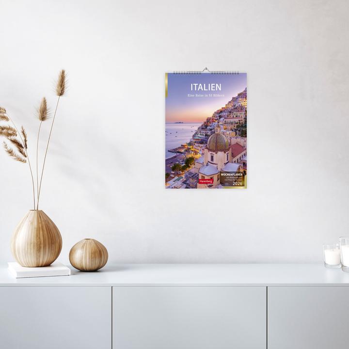 Actual product image Harenberg Italien Wochenplaner 2026 - Eine Reise in 53 Bildern (German)