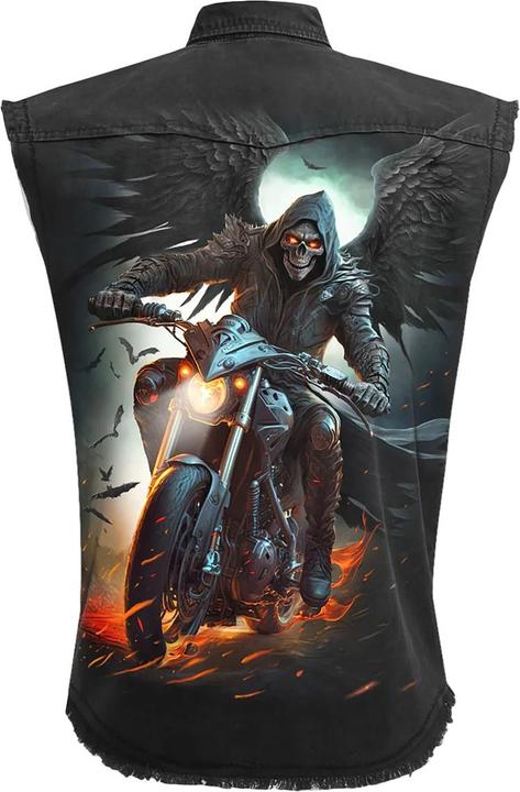 Immagine prodotto Spiral Night Rider Camicia Senza Maniche Adulto Unisex (L)