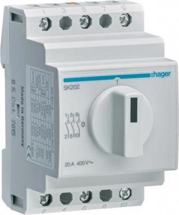 Image du produit Hager Interrupteur rotatif 3 pôles