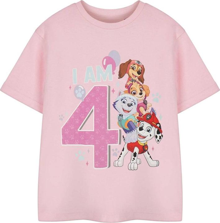 Paw Patrol TShirt Mädchen Geburtstag kurzärmlig (104)