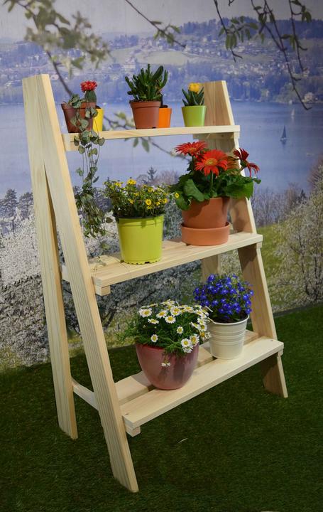 Actual product image DIY-Wood flower staircase