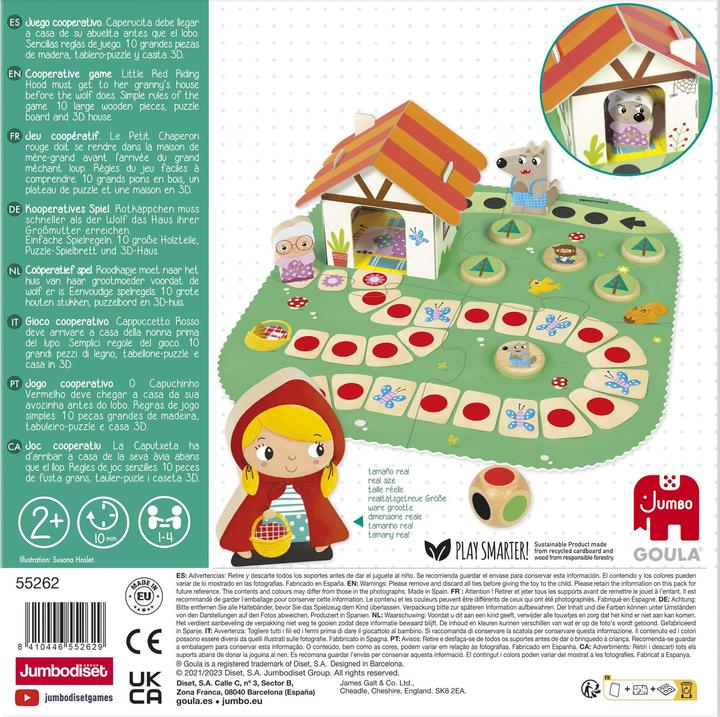 Actual product image Jumbo Goula Red Riding Hood (German)