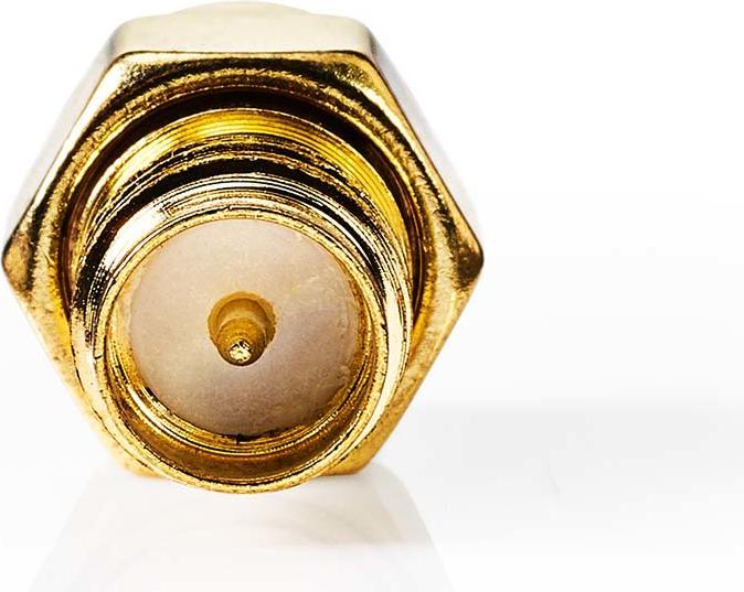 Produktbild Nedis SMA Adapter | SMA-Buchse Reverse Polarity | SMA-Stecker | Vergoldet | 50 Ohm | Gerade | Kupfer (Antennenkabel)