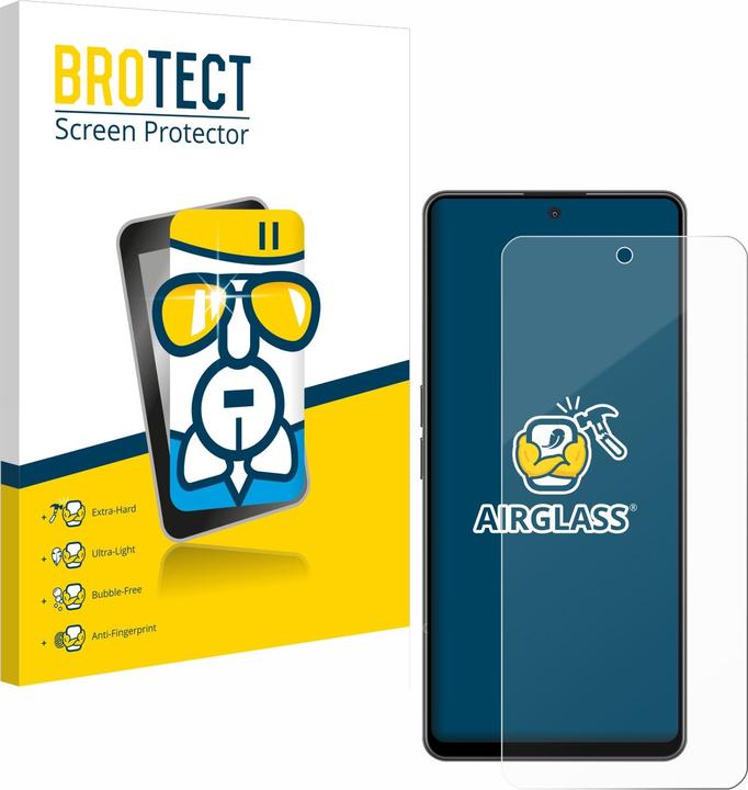 Actual product image BROTECT AirGlass Glass (1 Piece, Oppo North CE 3 Lite)