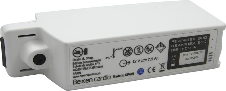 Actual product image Bexen Original Lithiumbatterie Reanibex 500/300 AED (7500 mAh)