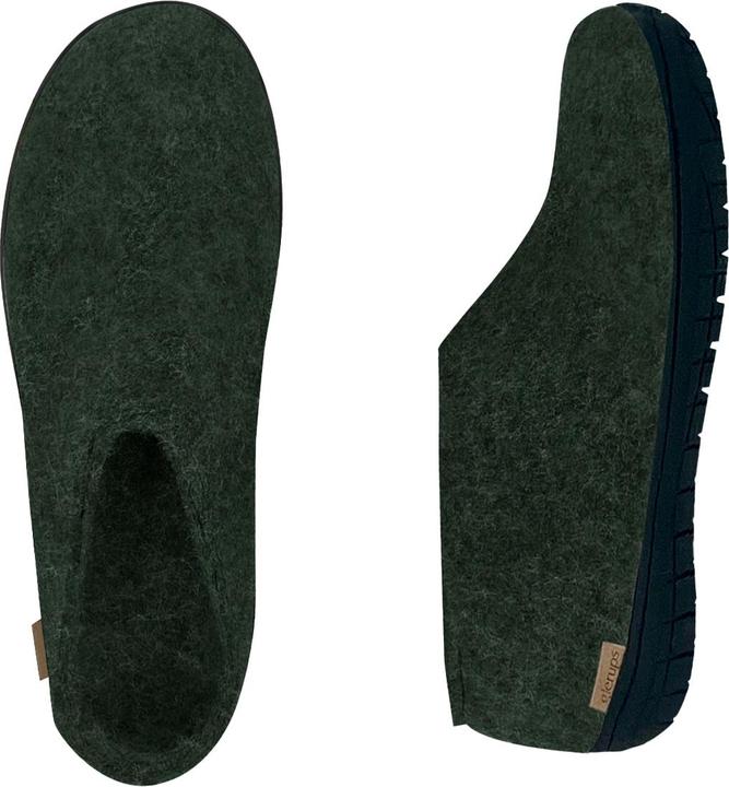 Image du produit Glerups Semelle en caoutchouc naturel Noir Pantoufle (41)