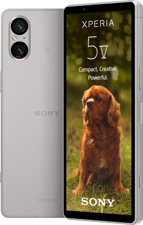 Image du produit Sony Xperia 5 V (128 Go, Platine Argent, 6.10", SIM + eSIM, 48 Mpx, 5G)