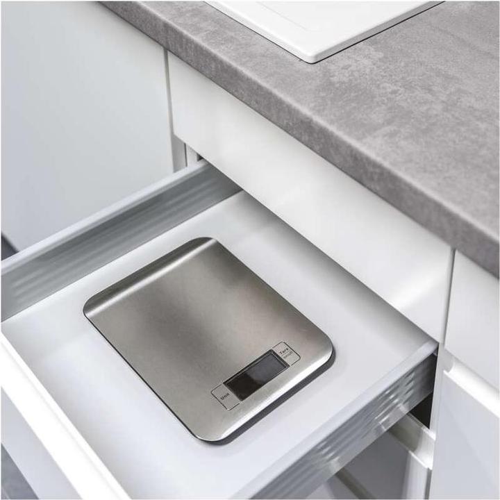 Actual product image Emos Digital kitchen scales EV012, silver