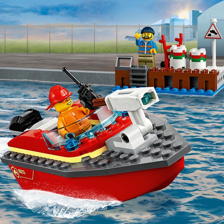 Produktbild LEGO Feuerwehr am Hafen (60213, LEGO City)