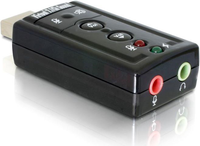 Actual product image Delock USB Sound Adapter 7.1 (USB 2.0)