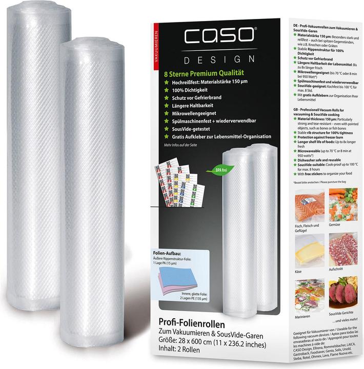 Immagine prodotto Caso Rotoli di alluminio 27,5 x 600cm (2 x)