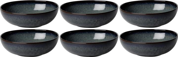 Villeroy & Boch Snackschale Lave 6 Stück, Grau