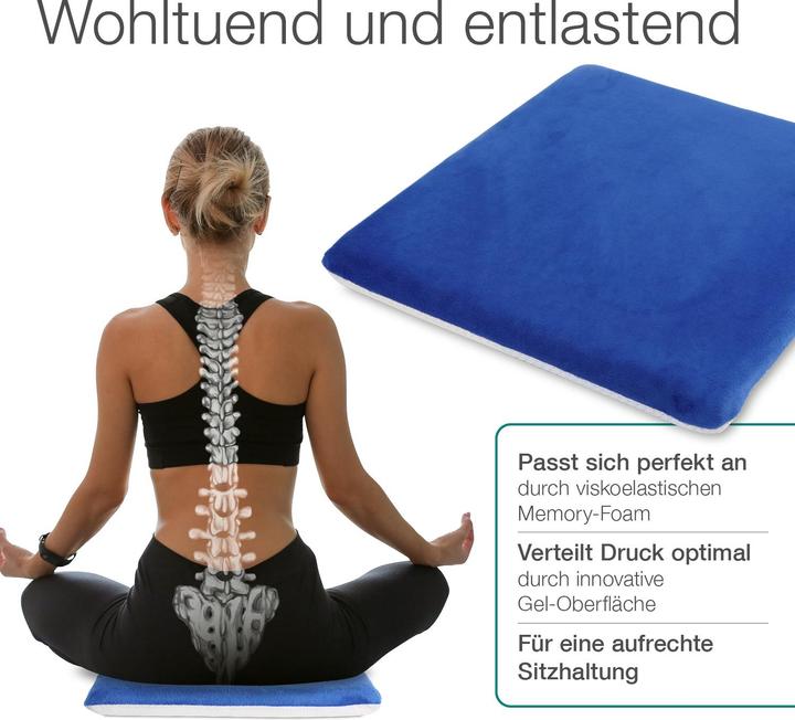 Produktbild Aktivshop Gel-Sitzkissen (40 x 40 x 4 cm)
