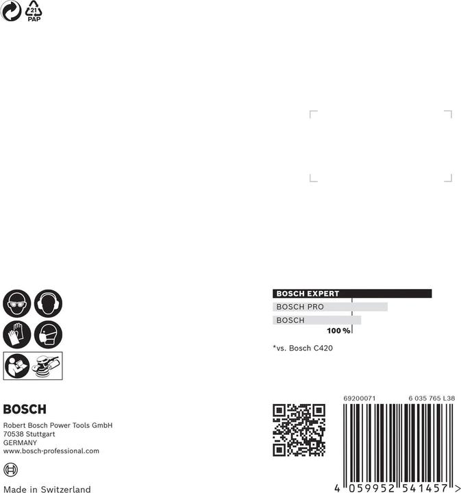 Produktbild Bosch Professional Zubehör Expert C470 (120)