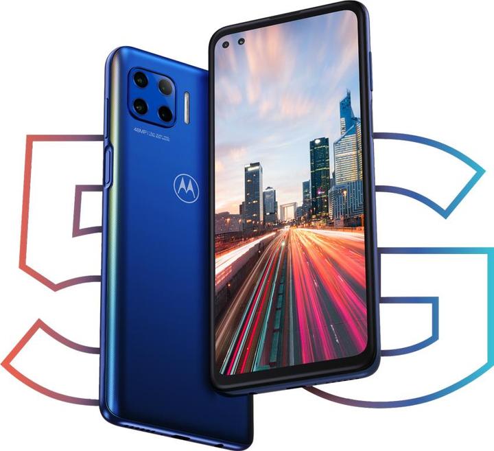 Actual product image Motorola Moto G 5G Plus (128 GB, Surfing Blue, 6.70", Dual SIM, 48 Mpx, 5G)
