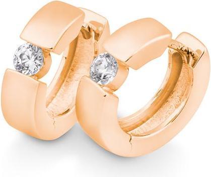 Breuning Creolen - BRILL. 0,30 Ct. H/si (750/18 K Gold)