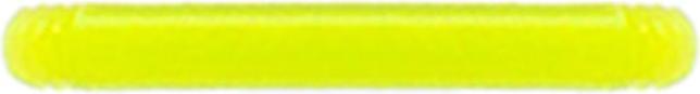 Star Piercing Barbell-Stab gelb (Acryl, ohne Messing)