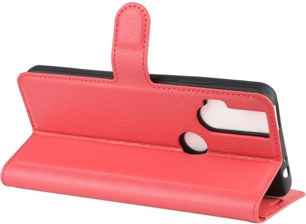 Actual product image MU Classic Litchi Leather Bookcover Series (Motorola One Hyper)