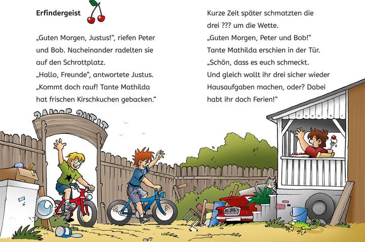 Actual product image Kosmos Die drei??? Kids, Bücherhelden 2. Klasse, Doppelband 1, Zaubertrick und Monsterschre (German, Ulf Blanck, Boris Pfeiffer, Kim Schmidt, 2024)