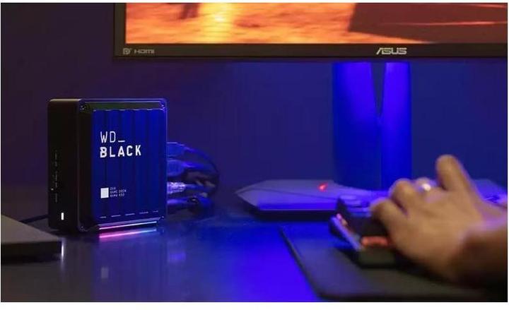 Actual product image WD Black D50 Game Dock 2TB (Thunderbolt, 6 Ports)