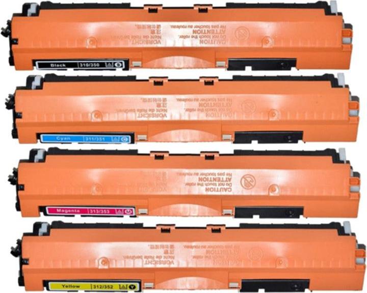 Produktbild Hermex Kompatibler Toner für HP Color LaserJet CP1025 (M, C, Y, BK)