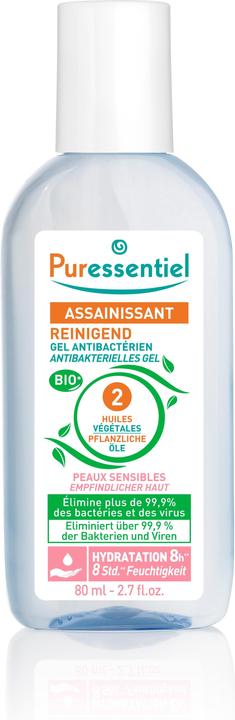 Puressentiel Gel reinigend antibakteriell Mandel empfindliche Haut (80 ml)