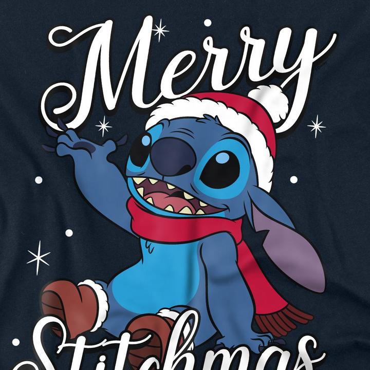 Produktbild Lilo & Stitch Merry Stitchmas TShirt (L)