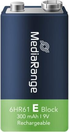 Produktbild MediaRange MRBAT124 (1 Stk., 6HR61, 300 mAh)