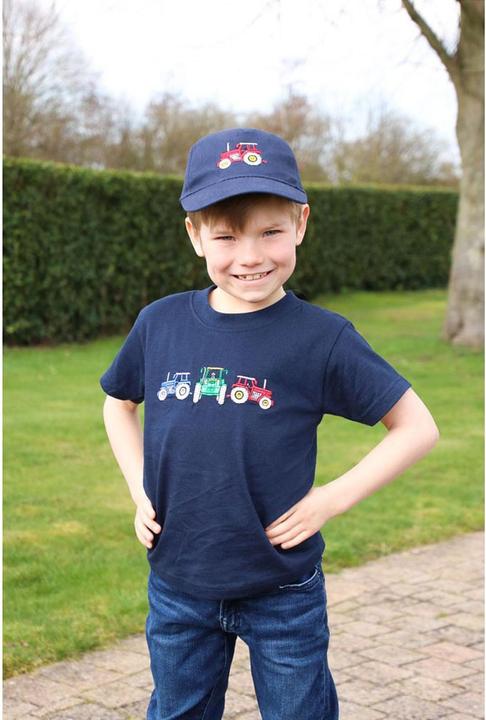 Immagine prodotto British Country Collection Three Tractors Maglietta Bambini (140)