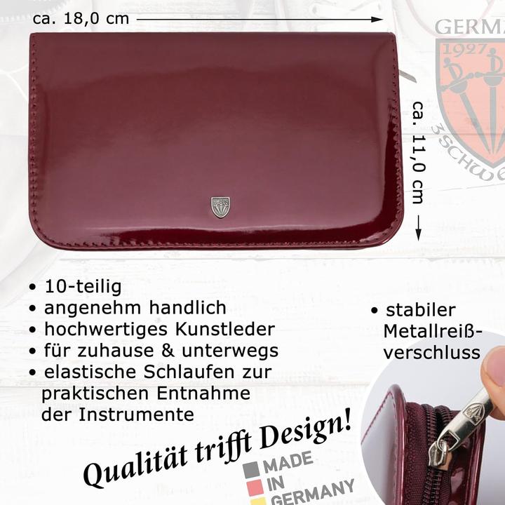 Immagine prodotto Drei Schwerter 10-teiliges Spezia Maniküre Set