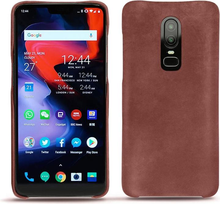 Actual product image Noreve Leather cover (OnePlus 6)