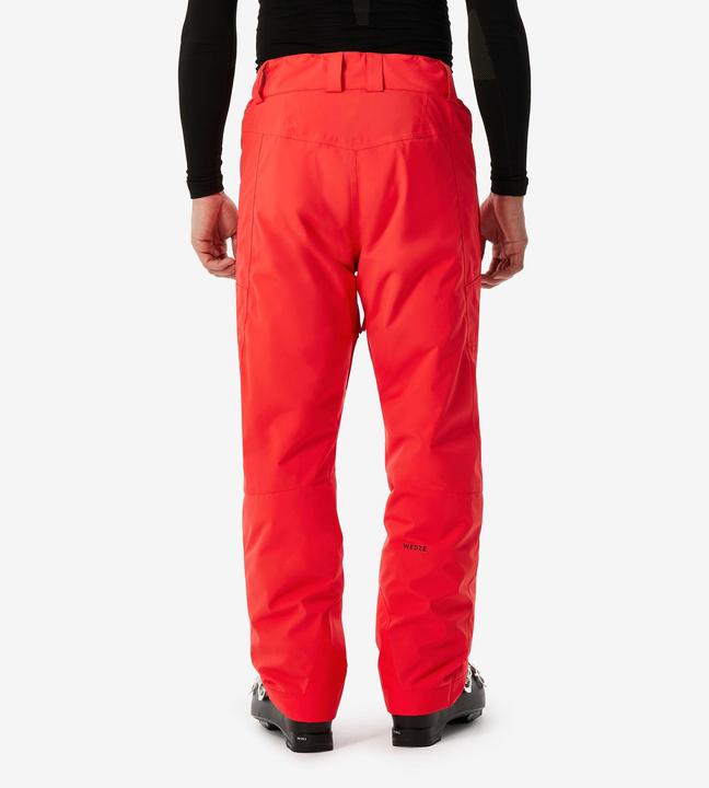 Actual product image Wedze Men's warm and adjustable ski trousers - 500 red (S)