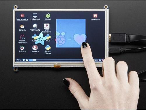Actual product image Adafruit HDMI 7" LCD display, 800x480 (Display)