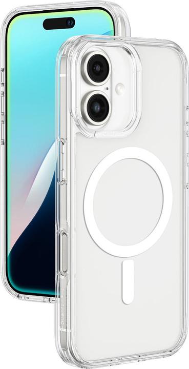 Produktbild Amazingthing Minimal Mag Case mit Magnetring für iPhone 16 - Transparent (Apple iPhone 16)