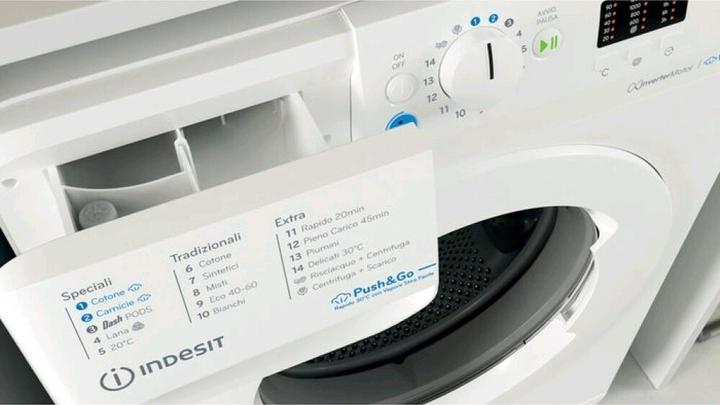 Produktbild Indesit Freistehende Waschmaschine BWA 101496X WV IT - BWA 101496X WV IT (10 kg, Links)
