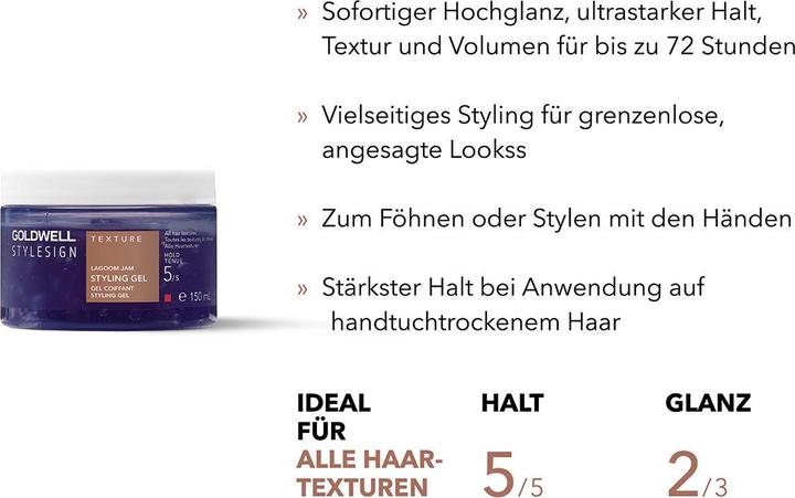 Image du produit Goldwell StyleSign Texture Lagoom Jam Gel coiffant (Gel coiffant, 150 ml)
