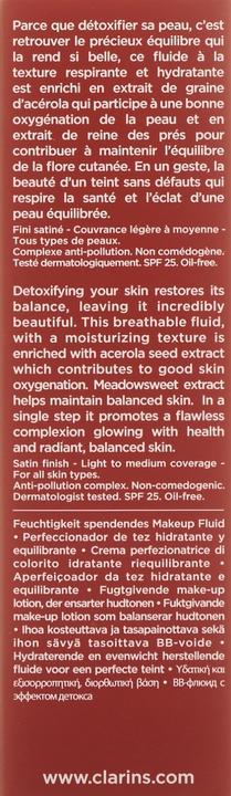 Actual product image Clarins BB Skin Detox Fluid (02 Medium)